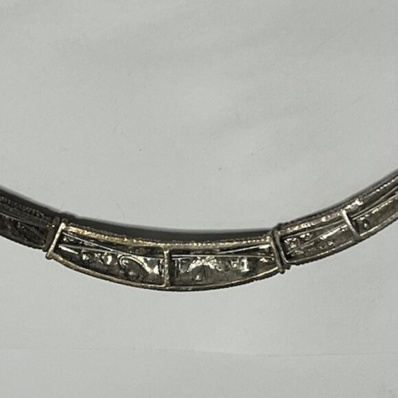 VTG Premier Designs Heirloom Intricate Design Choker-Style Necklace w/3"Extender - Picture 14 of 16